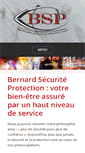 Mobile Screenshot of bernard-securite-protection.fr